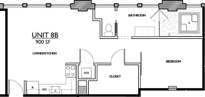 Residences 221 - Floor Plan 8B